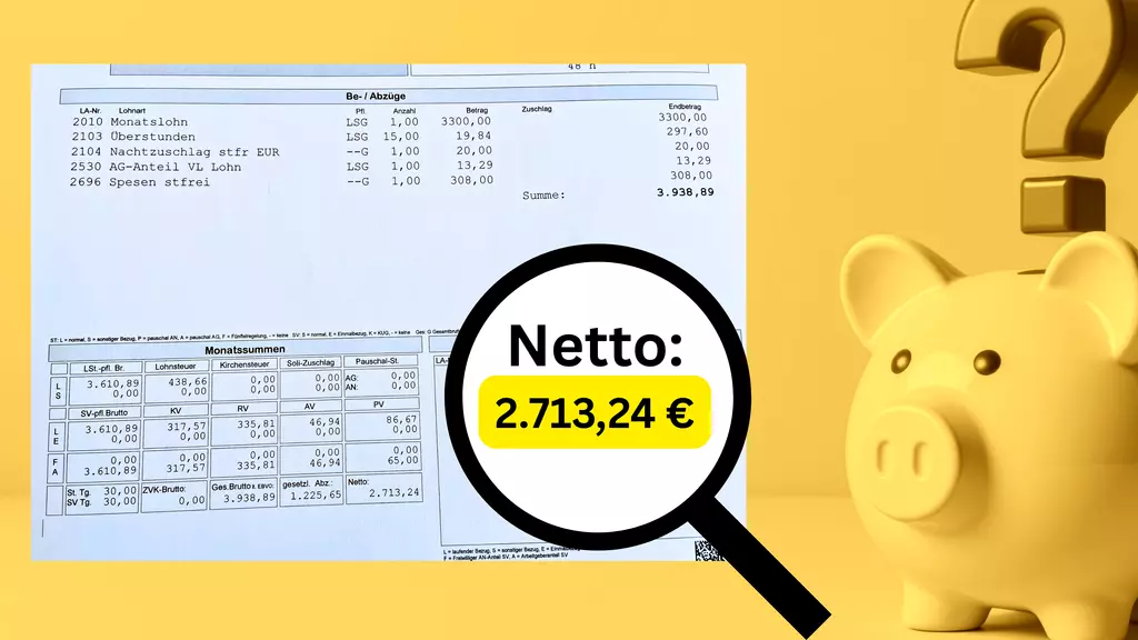 Steuerklasse 1 - Nahverkehr - Rechenbeispiel