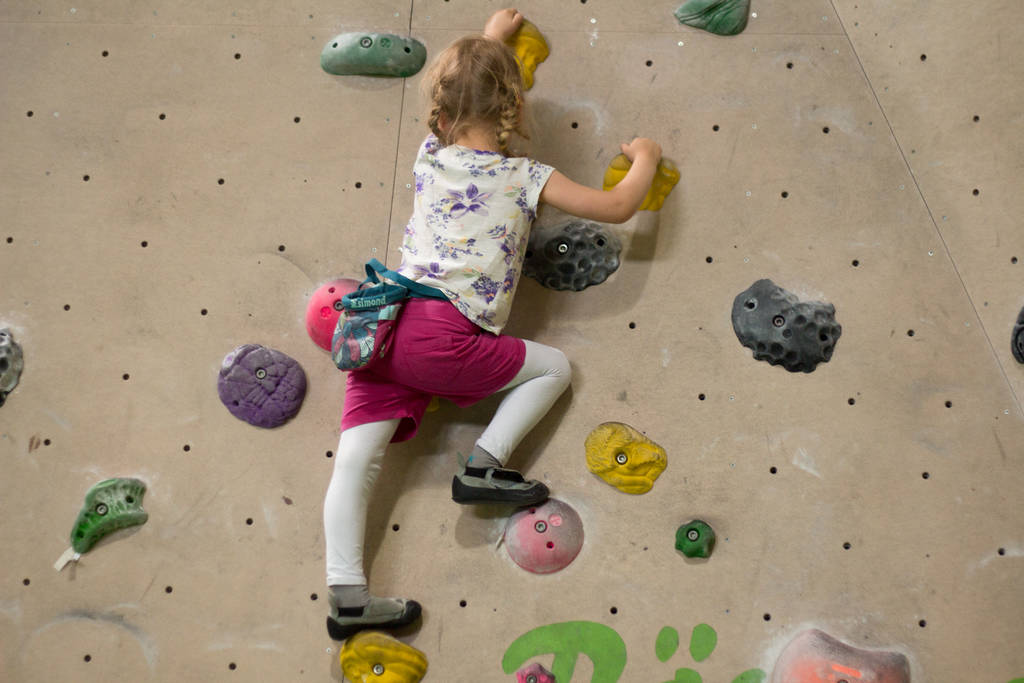 Von Beginn an dabei: Viele Hallen haben einen extra Kinderbereich.